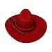 12pcs Mini Cowboy Hat Western Wedding Favors Decoration 2" Red
