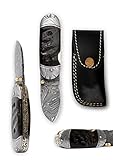 Perkin - Handmade Damascus Pocket Knife - Beautiful Folding Knife