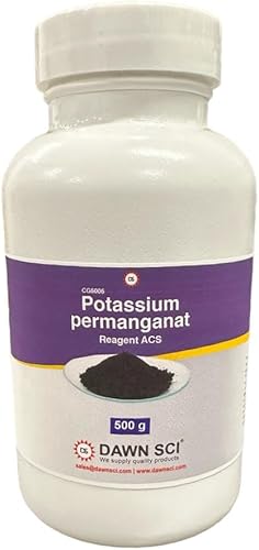 Polvo 17.64 ozflujo libre del grado regente del permanganet del potasio