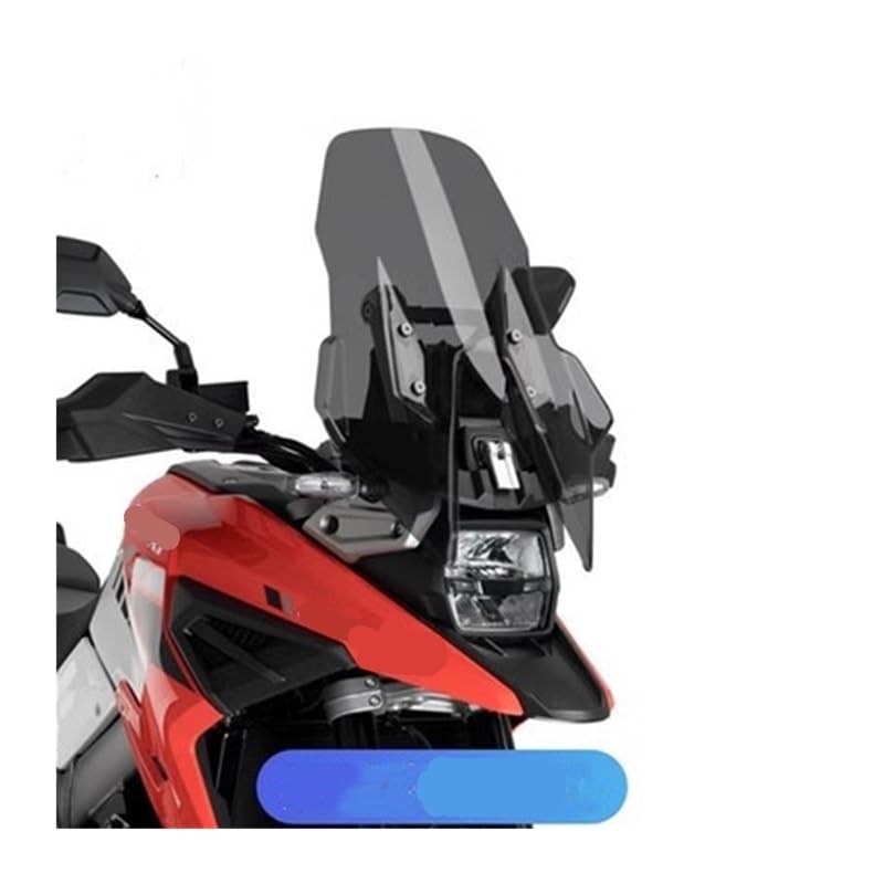 Pare-brise moto DL1050 écran étendu anti-vent pour supprimer la fatigue des cervicales