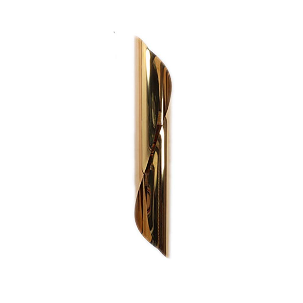 HynJGih Villa Hotel Indoor Bedside lamp Living Room Bedroom Corridor Aisle LED Wrought Iron wall lamp(Gold)