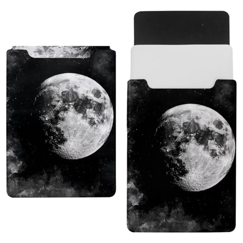 Funda para portátil de terciopelo holandés Night Moon con acabados premium