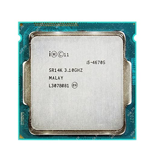 CPU I5 4670S 3.1gHz Quad-Core6M 65W LGA 1150 CPUvZbT