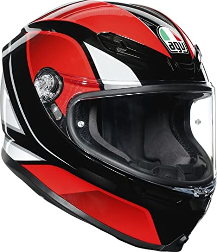 Casque AGV K6 Max Vision Hyphen XL résistant aux turbulences pour motard exigeant
