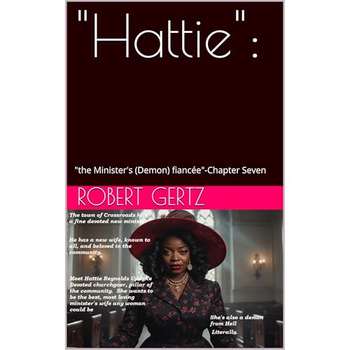 "Hattie": Audiolibro Por Robert Gertz arte de portada