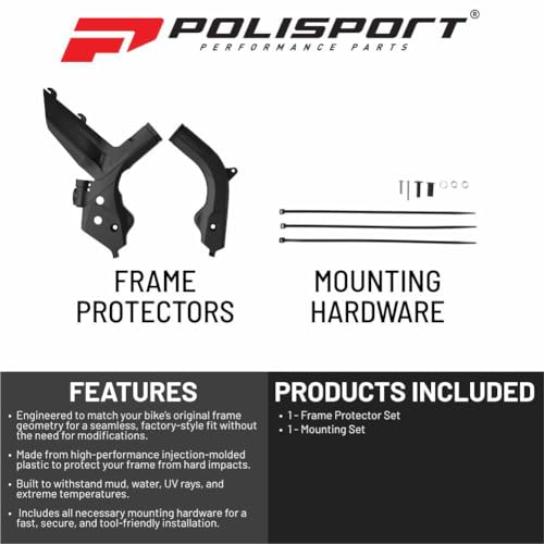 Frameguard SXF19- abri de cadre pour sortie enduro et boue