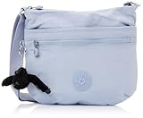 Logo KIPLING rond Kipling Arto Sac à Bandoulière de Taille Moyenne, Cloudy Sky Blue (Bleu)