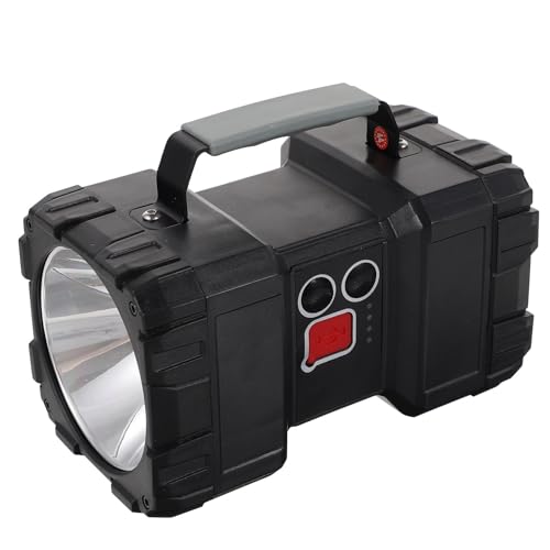 Image of MOBUTOFU Black Rechargeable Handheld Searchlight L2+45smd 50w Ipx4