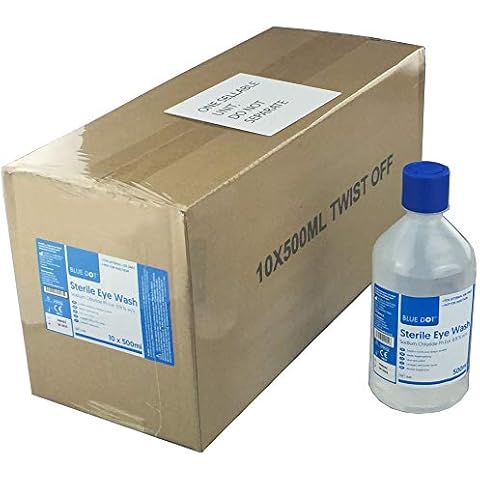 Crest Medical 500ml Eyewash Solution Pack Cover