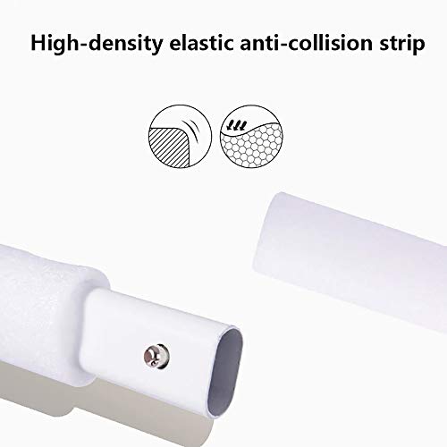 Barrera de cama para bebés con elevación de seguridad y anticaída 5