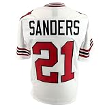 Deion Sanders Jersey White Atlanta | Unisex Adult Sizes S-5XL Unsigned Custom Sewn Stitched
