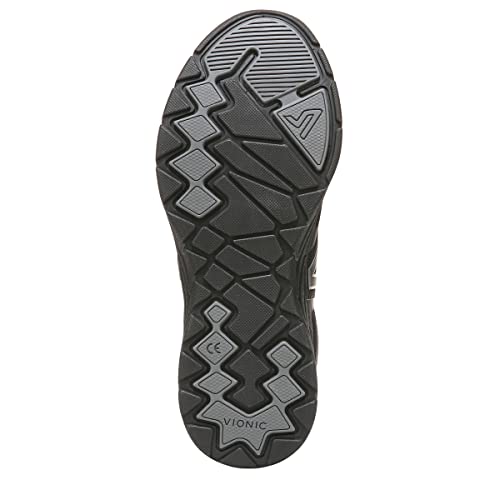 Vionic Miles Ii Women's Sneaker With Orthotic Arch Black/Charcoal - 10 Medium #TOP3