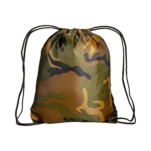 Artexia Sac à dos Sport Gym Sack Sport Gymnastique Natation Sac Cordon de Sport Imperméable Voyage Chaussures école maternelle Enfants Adultes Unisexe, Mimétique Cover