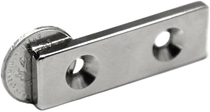 3~10PCS 60x20x5-5mm Sheet Rare Earth 2 holes 5mm Block Rectangular 60x20x5-5 Strip Magnetic 60 * 20 * 5-5 magnet(10pcs)