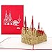 Produktbild Cologne Cards Kölner Dom - Original 3D Pop Up Karte Pop-Up Karten - Köln Souvenir, Fanartikel, Reisegutschein, Städtetrip Köln, Gutschein & Geschenkgutschein