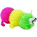 Knowooh Jouets Lumineux pour chenilles pour Enfants Capteurs Anti-Stress Souples Fidget Enfants Jouets à Presser, Couleur aléatoire