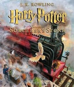 Toy Store - Harry Potter and the Sorcerer's Stone NEW Illustrated Edition by J K Rowling - New Arrival