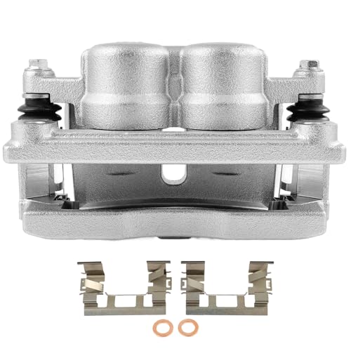 Image of SCITOO 18-B5004A Front Left Disc Brake Caliper w /Bracket Fit For Buick For Rainier 2006-2007,For Chevy For Trailblazer 2006-2009,For GMC For Envoy 2006-2009, Double Pistons