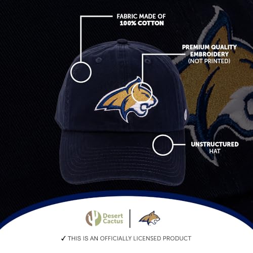 Gorra bordada ajustable azul estilo A miniatura 4