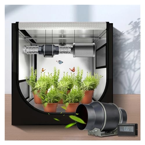 Ventilateur de conduit 8 pouces automatique gère température et humidité