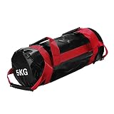 Generico Sandbag con Peso,Sandbag 5-30 kg Pesi Sollevamento Doppi endbing sandbag Boxe Allenamento Fitness Multifunzione Esercitazione Fisica Esercizio Fisico(5KG)