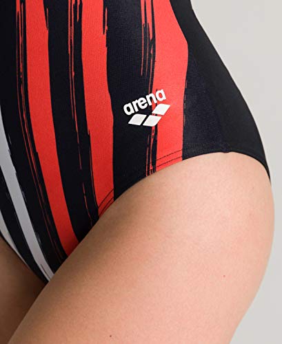 Image of Arena Women's Standard Country Flags Light Drop Back MaxLife One Piece Swimsuit
