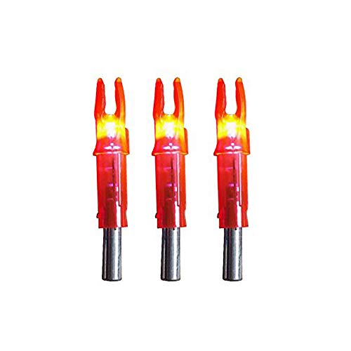  ZSHJG 10Pcs Tir à l'arc LED Nocks éclairés Aut...