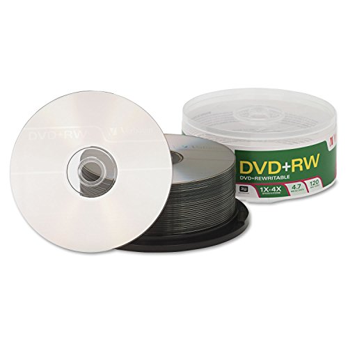 Verbatim Dvd+Rw Discs 4.7Gb 4X Spindle 30/Pack Ver94834 #TOP2