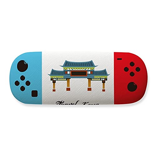 Étui à lunettes arche coréenne en tissu traditionnel de prestige