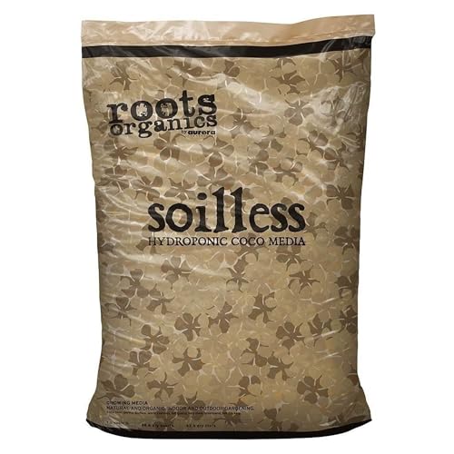 Roots Organics ROS Soilless Hydroponic Gardening Coco Fiber Media Mix