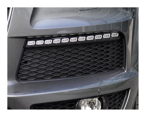 Rejilla negra antiniebla para sustituir cubiertas rotas de coche Q7 S-line 2009-2015 2