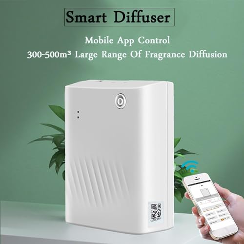 Diffuseur d'huiles essentielles programmable par application avec couverture 500 m³ - 3
