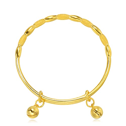 Image of CHOW SANG SANG 999.9 24K Gold Chinese Gifting Collection Price-by-Weight 7.11g Gold Bangle for Tiny Size 39549K