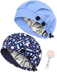 2 Pack Satin Lined Ceil Blue+ Medical Universe