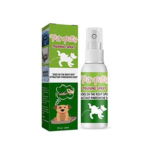 ZJchao Puppy Aid Training Spray, PetFriendly Dog Potty Trainer Spray EasyToUse Solution for Puppies [Quick Training]