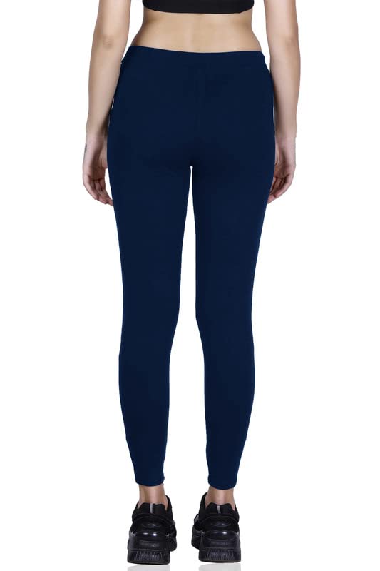 Image of Women's Cotton Slim FIT Essential 7 /8 Walking Tights