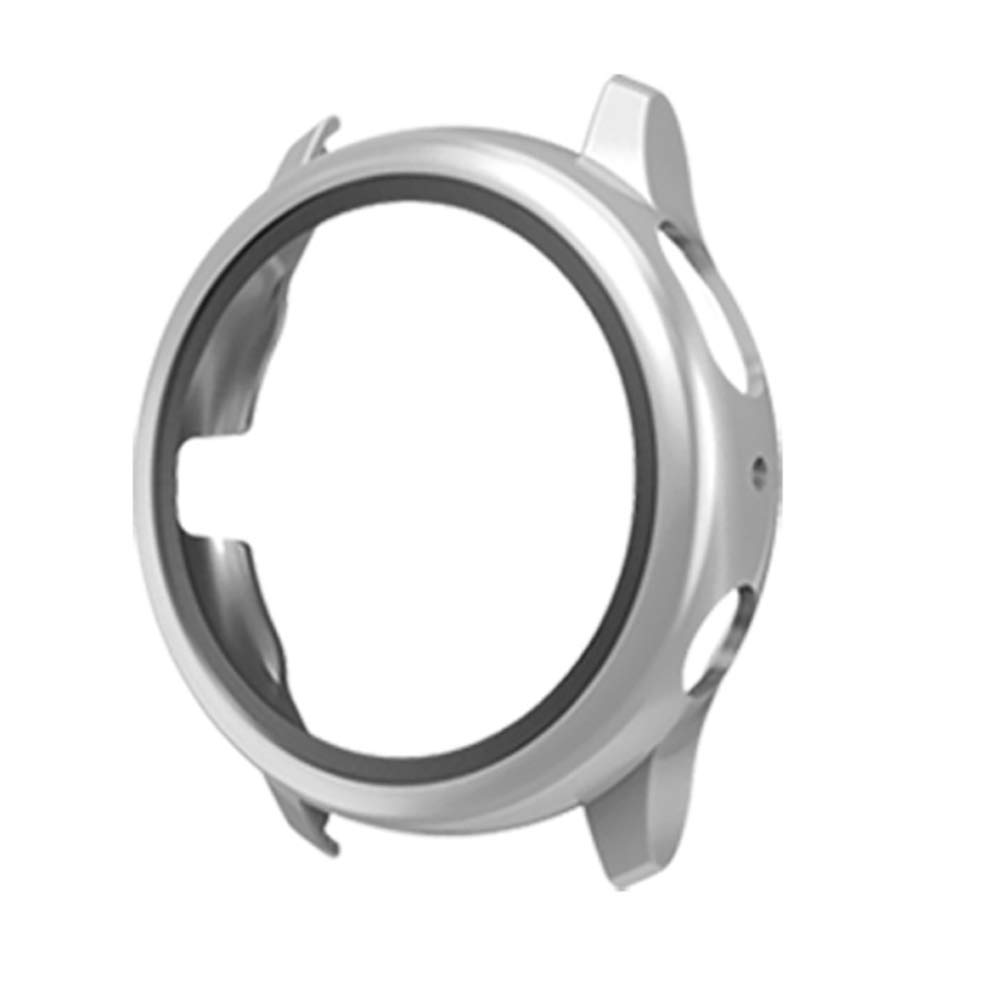 Compatible for Samsung Galaxy Watch Active 2 Case 40mm with Built-in Tempered Glass Screen Protector, Ultra Thin Matte Hard PC Protective Cover