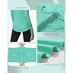 Roadbox Women's Long Sleeve UV Sun Shirts UPF 50+ Workout Swim Rash Guard Tops - Image 4
