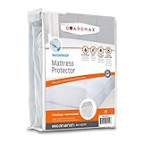 Guardmax King Waterproof Mattress Cover - Fitted, Soft and Noiseless Mattress Protector - Protects...