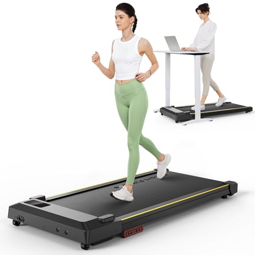 Walking pad Smart with APP, 3-in-1 Under Desk Treadmill for Home and Office, 2.5 HP Portable Walking...
