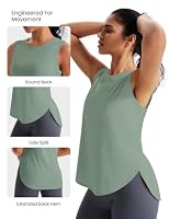 JOYSPELS Ice Silk Workout Tank Top Loose Fit Yoga Shirts UPF 50+ — image 5