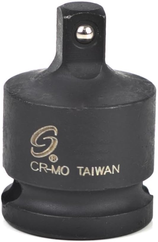 SUNEX TOOLS 3303 3/8-Inch Female x 1/4-Inch Male Super Socket Adapter with Friction Ball