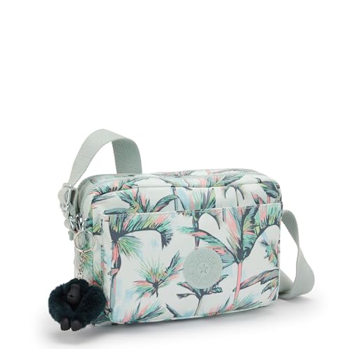 Image of Kipling Women's Abanu Medium Prt Crossbody Bag, Lightweight, Adjustable Waist Pack with Multi-Compartment Zip Pockets