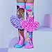 Crazy girl socks For Kids Novelty and Fun Children's Socks Plush Ears crazy socks for kids girls