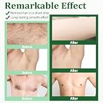 Wax Strips For Hair Removal, Waxing Kit For Women, Wax strips, Hypoallergenic, Facial Hair Removal for Women And Men, Waxing Hair Removeal Kit with 80 PCS + 4 Calming Oil Wipes(Green, Pack of 80) - Image 4