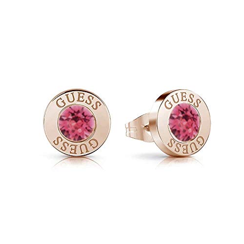 Guess pendientes para mujer Acero inoxidable con Circonita