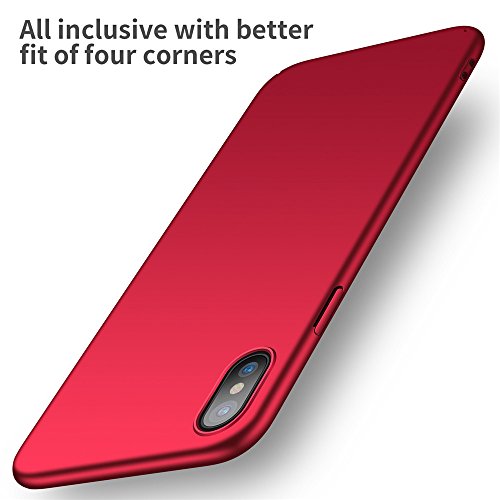 GOGME Cover iPhone X, Custodia Semplice e Bello
