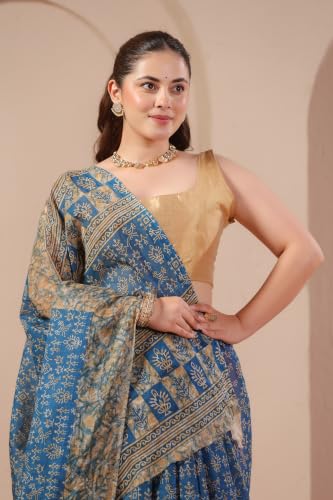Image of TAMAIRA FASHION Mulmul Pure Cotton Saree For Woman Warli Batik Printed |Office Wear Daily Wear Sarees For Women Without Blouse Piece(Available in 11 Colours)