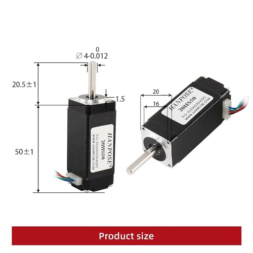 Moteur Nema8 20HS50 pour l'automatisation de machine à border - 4
