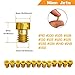 YGQ 24Pcs Carburetor Main Pilot Jet Kit for Nibbi PWK Keihin Honda CVK Yamaha OKO GY6 PWM PE FCR-MX PJ 99101-393 N424-21